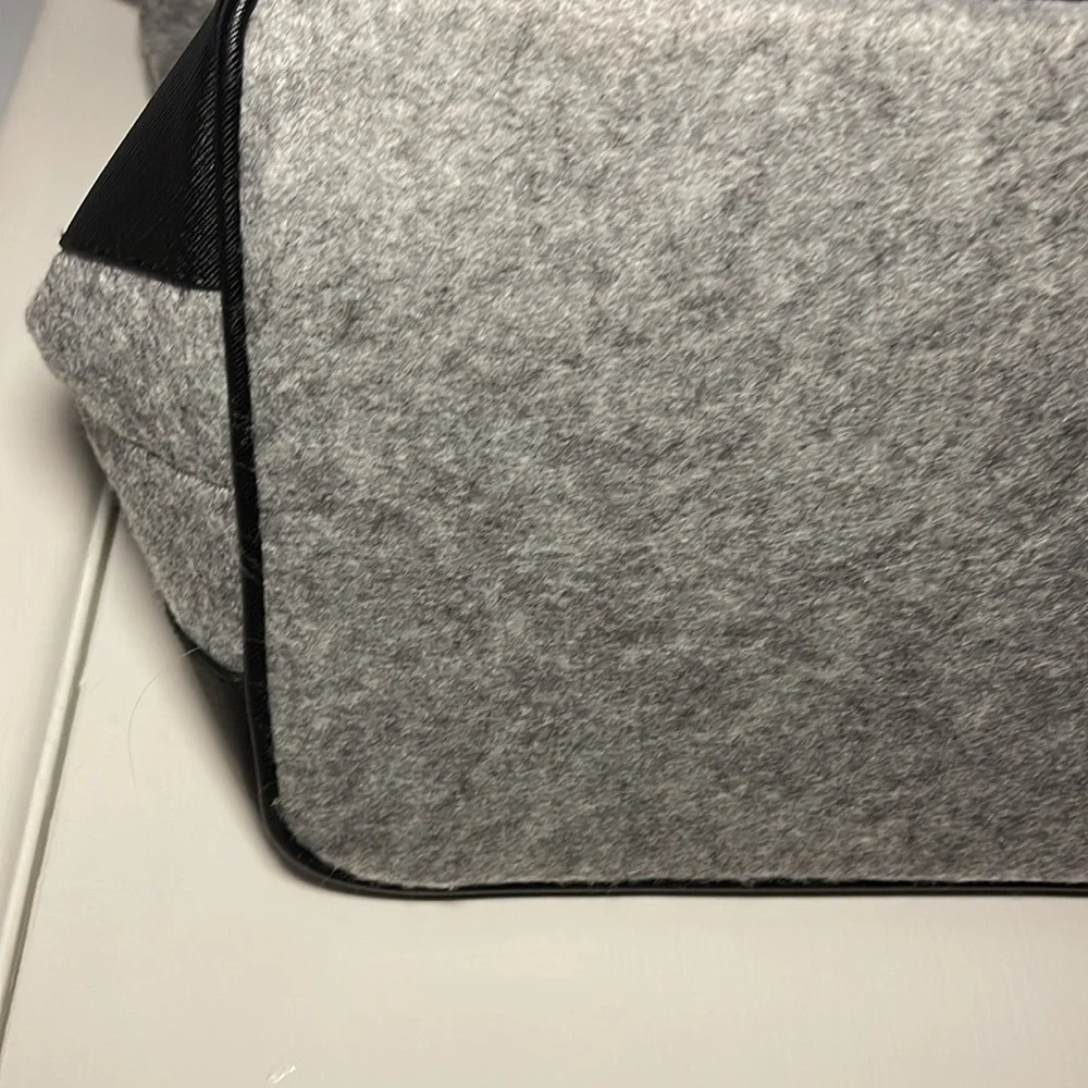 Hugo Boss Gray and black carry on/ weekender‎ tote bag